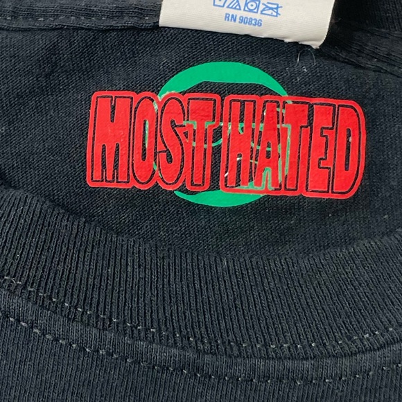 Most Hated Graphic Tee | Black | Large - Picture 5 of 8